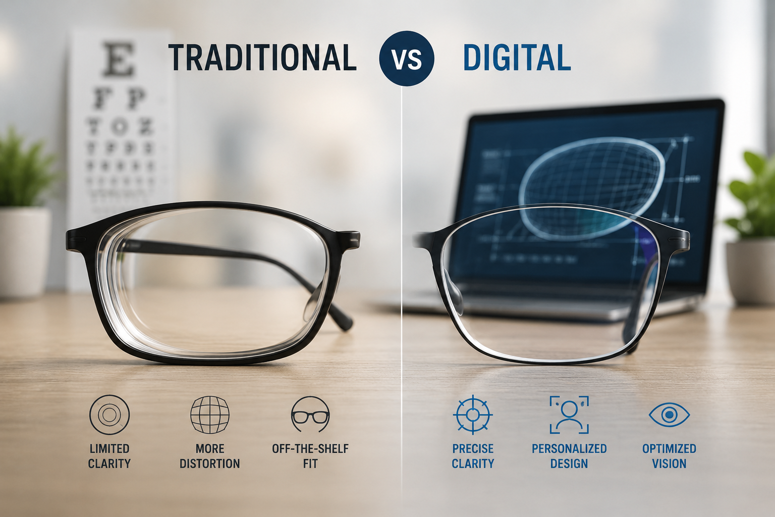 Digitally Surfaced Lenses vs Stock Lenses: Is the Upgrade Worth It?