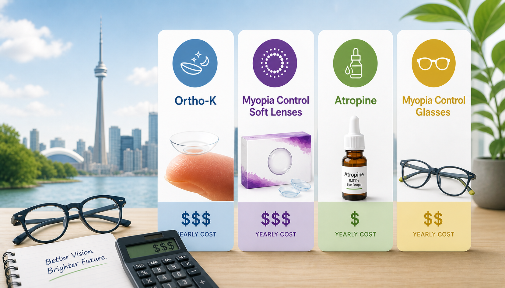 How Much Does Myopia Control Cost in Ontario? Ortho-K, MiSight & Atropine Compared